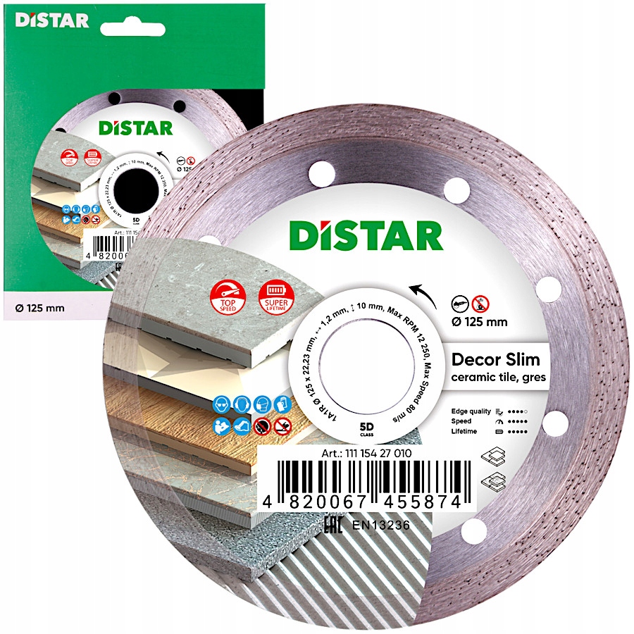 DiSTAR DECOR SLIM 5D SUPER Diamantový kotúč 125mm